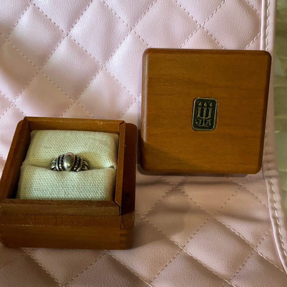 Ring box not included.